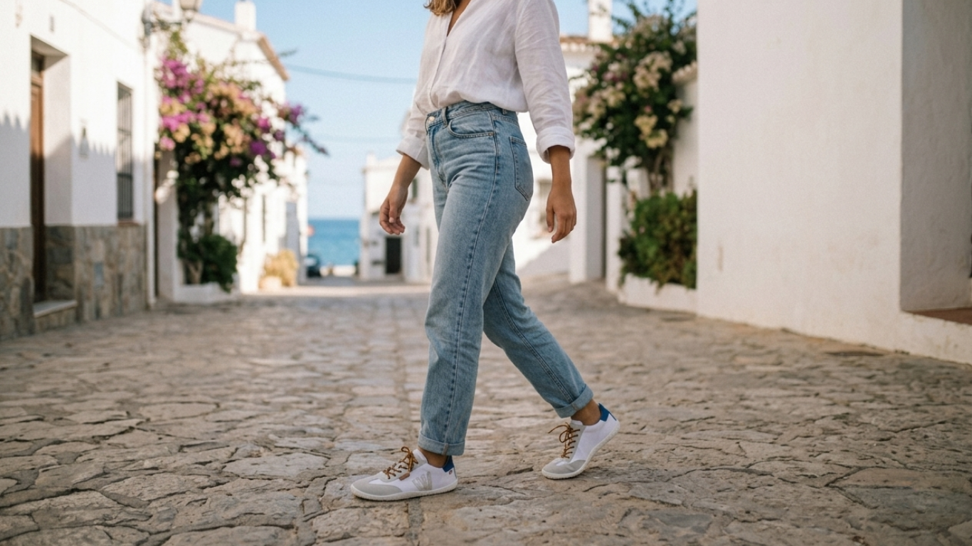 El "uniforme" perfecto: Por qué las sneakers minimalistas son la única inversión que necesitas